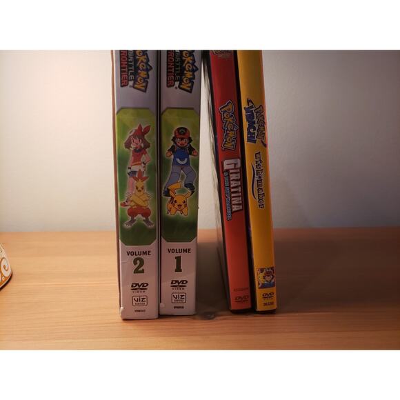 Pokemon DVD Lot Giratina, Jirachi, & Battle Frontier Vol. 1 & 2 - Picture 2 of 3